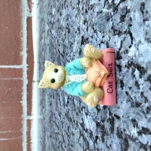 Calico Kittens Vintage Figurine